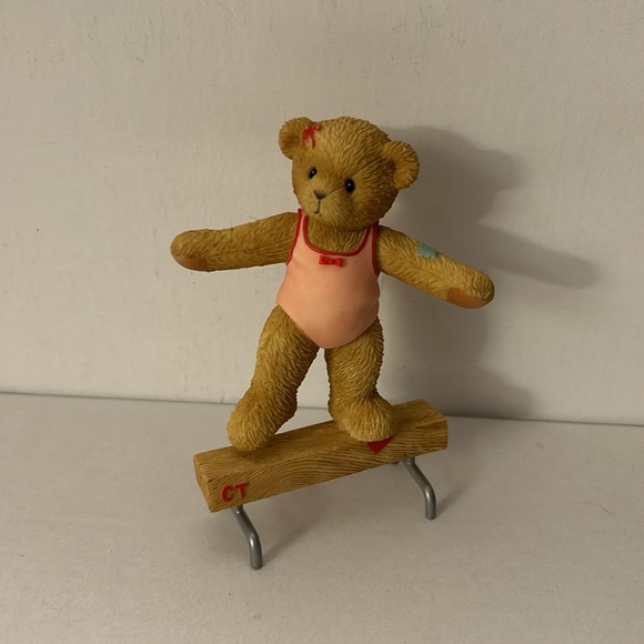 Cherished Teddies Friendship Gives Your Life Good Balance Figure w/ box CT1 - Picture 2 of 4